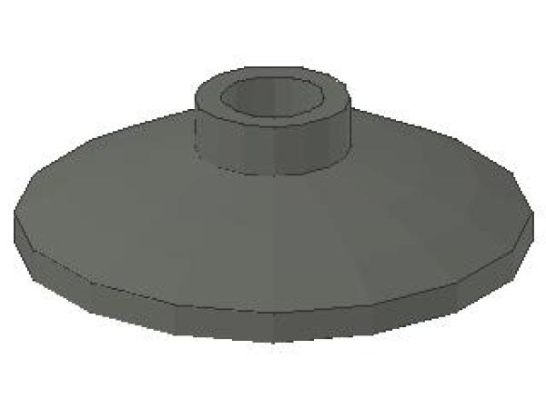 Lego Dish 2 x 2, inverse (4740) dark bluish gray