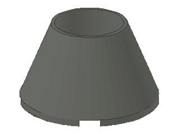 Lego Cone 4 x 4 x 2 (4742) dark bluish gray