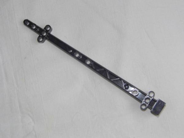 Lego Boot, Mast 2 x 2 x 20 (48002a) schwarz