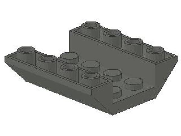 Lego Slope Stone, inverse 45° 4 x 4 x 1 (4854) dark bluish gray