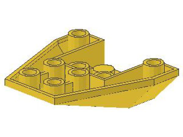 Lego Wedge, inverse 4 x 4 (4855) yellow