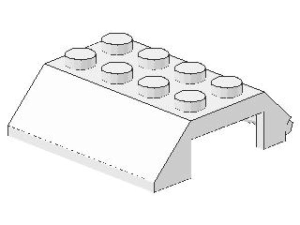 Lego Schrägstein 45° 4 x 4 x 1 (4857) weiß