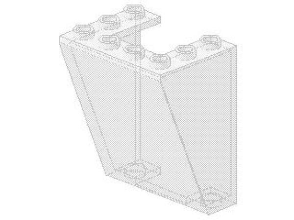 Lego Windschutzscheibe 3 x 4 x 4 (4872) invertiert, transparent