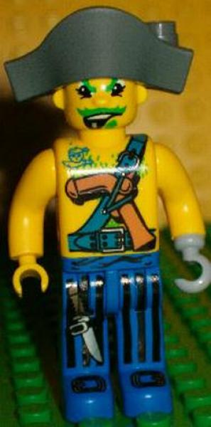 Lego Minifigure 4j015 Captain Kragg