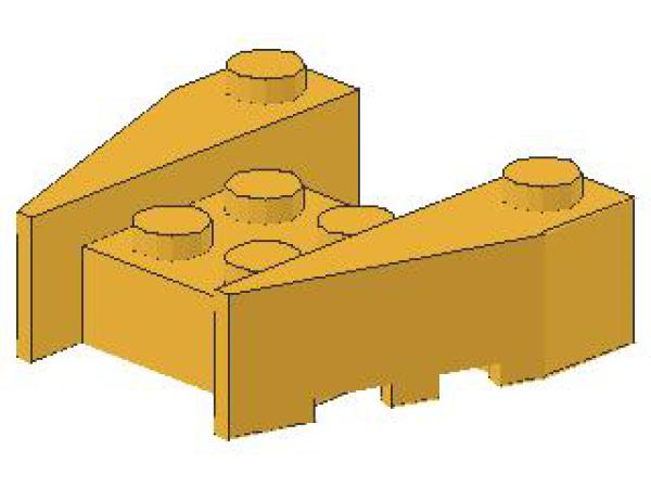Lego Wedge 3 x 4 (50373) bright light orange