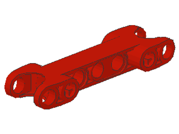 Lego Technic Achs und Pinverbinder (50898) rot