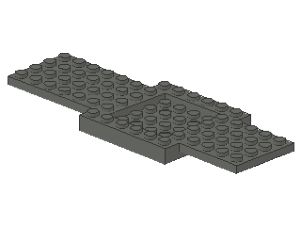 Lego Vehicle Base 6 x 14 (52037) dark bluish gray