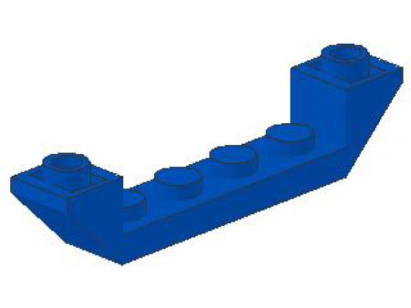 Lego Schrägstein, invers 45° 6 x 1 x 1 (52501) blau