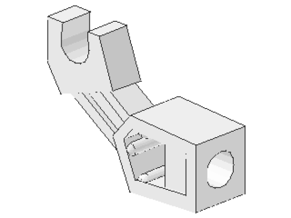 Lego Minifigure Arm mechanical, white