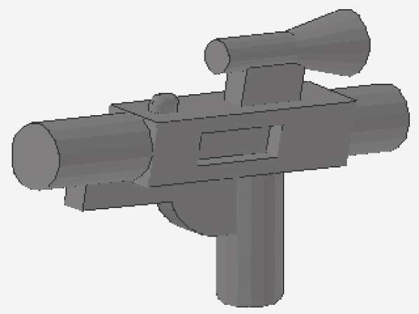 Lego Minifigure SW Blaster Standard (58247) black