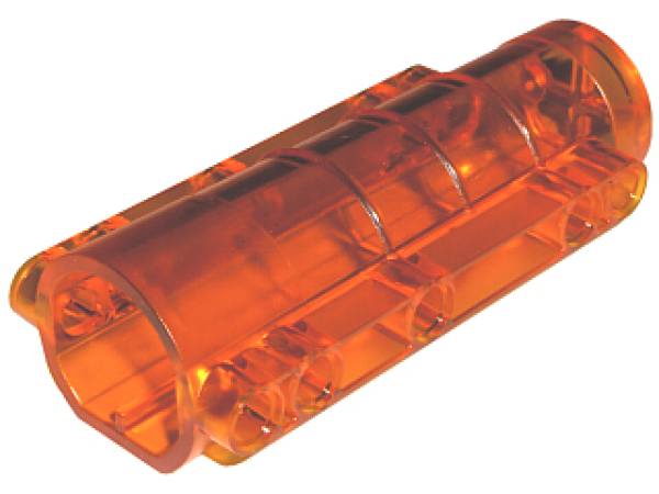 Lego Cylinder, conical 9 x 4 x 2 (58947) tranparent orange