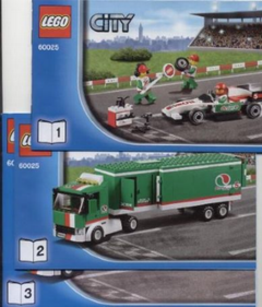 Lego City 60025 Grand Prix Truck