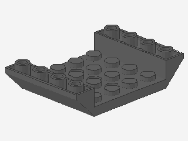 Lego Slope Stone, invers 45° 6 x 4 x 1 (60219) dark bluish gray