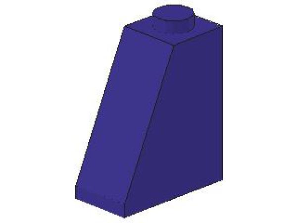 Lego Slope Stone 65° 2 x 1 x 2 (60481) dark purple