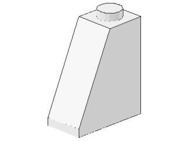 Lego Slope Stone 65° 2 x 1 x 2 (60481) white