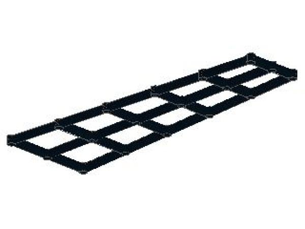 Lego Mast Rigging, short 16 x 5 (6057) black