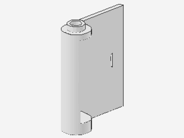 Lego Door 1 x 3 x 3 (60657) right, white