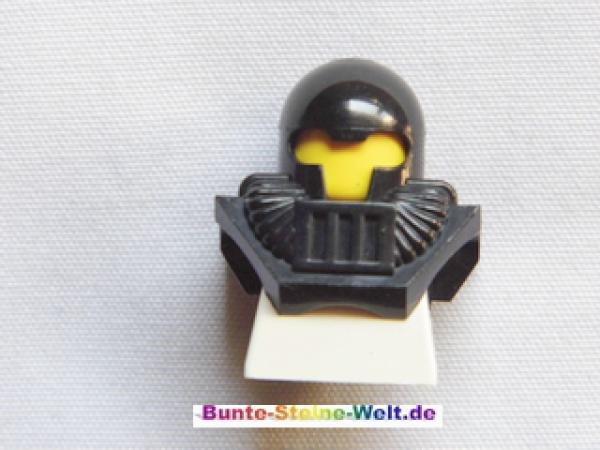 Lego Minifigur Helm, Unterwasser, schwarz