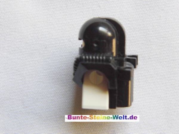 Lego Minifigur Helm, Unterwasser, schwarz