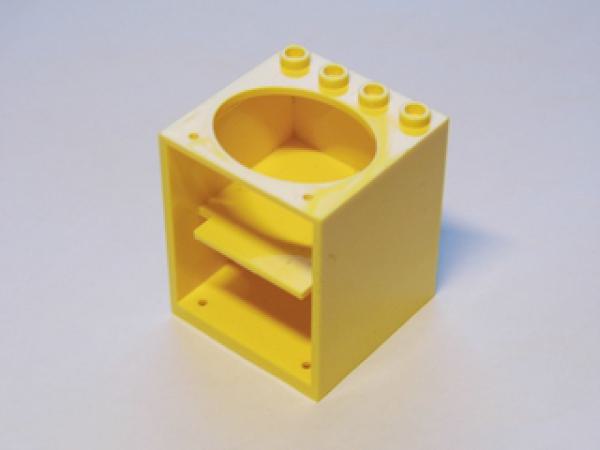 Lego Cupboard 4 x 4 x 4 (6197) yellow