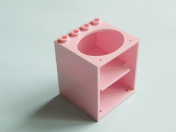 Lego Cupboard 4 x 4 x 4 (6197) pink