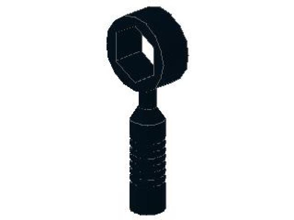 Lego Minifigure Wrench (6246d) schwarz