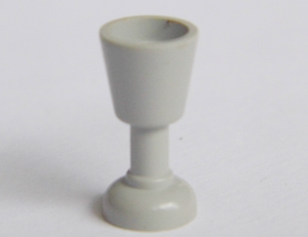 Lego Minifigure Goblet (2343a) light gray