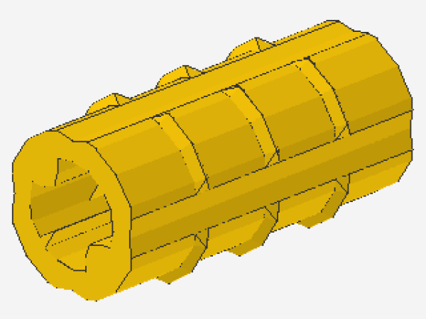 Lego Technic Axle Connector 2L (6538b) yellow