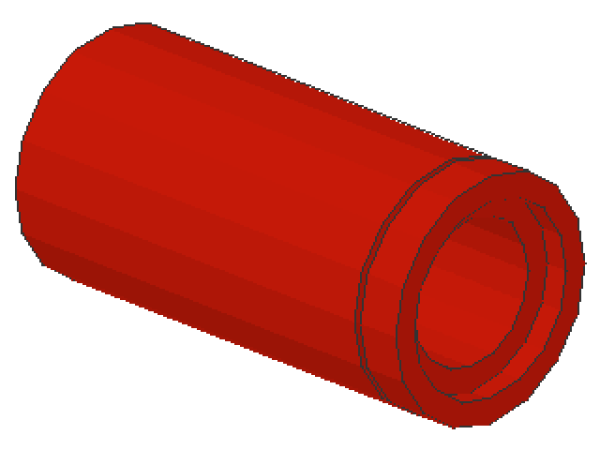 Lego Technic Pin Connector 2L (75535) red