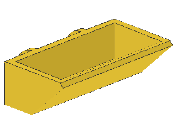 Lego Excavator Bucket 2 x 4 (784) yellow