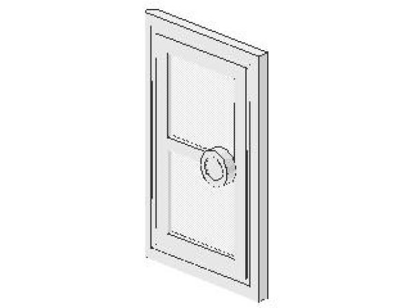 Lego Door 1 x 3 x 4 (7930) white