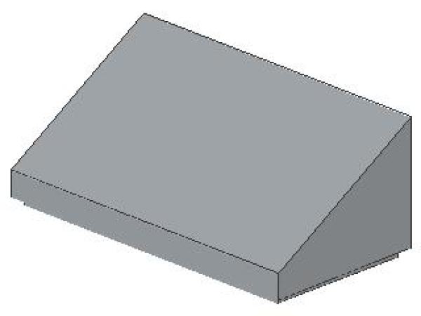 Lego Slope Stone 30° 1 x 2 x 2/3 (85984) light bluish gray