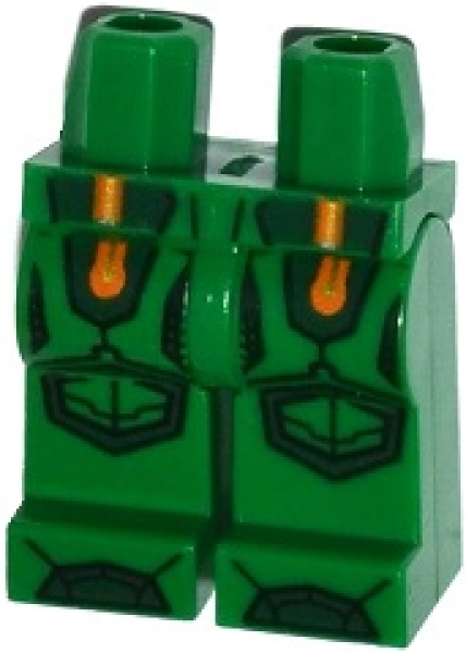 Lego Minifigur Beine montiert (970c00pb0502)