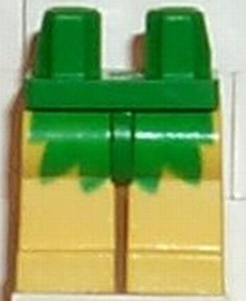 Lego Minifigur Beine montiert (970c03pb01)