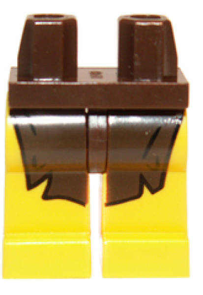 Lego Minifigur Beine montiert (970c03pb16)