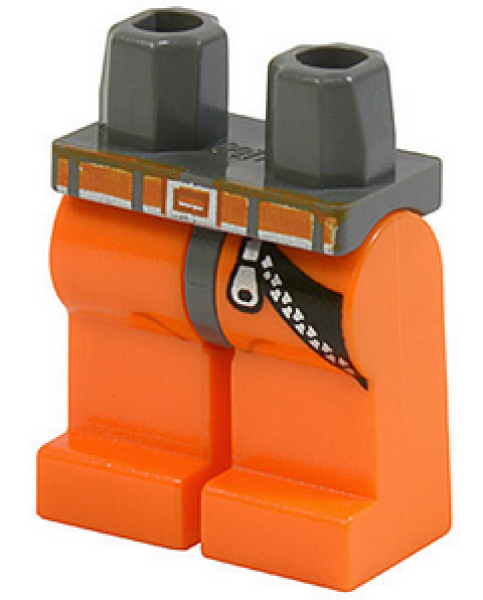 Lego Minifigur Beine montiert (970c04pb01)