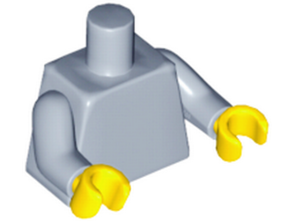Lego Minifigure Torso mounted (973c50)
