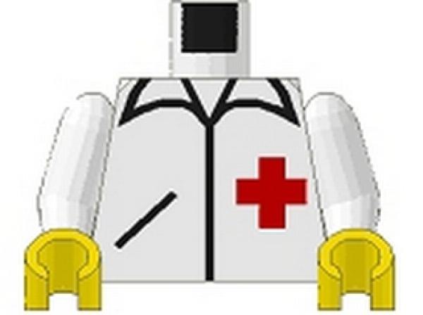 Lego Minifigur Torso montiert (973p24c01)