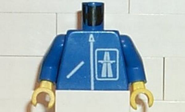 Lego Minifigure Torso mounted (973p27c01)