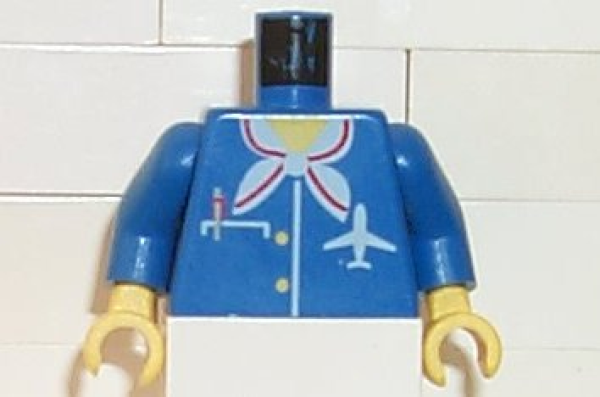 Lego Minifigur Torso montiert (973pb0031c01)