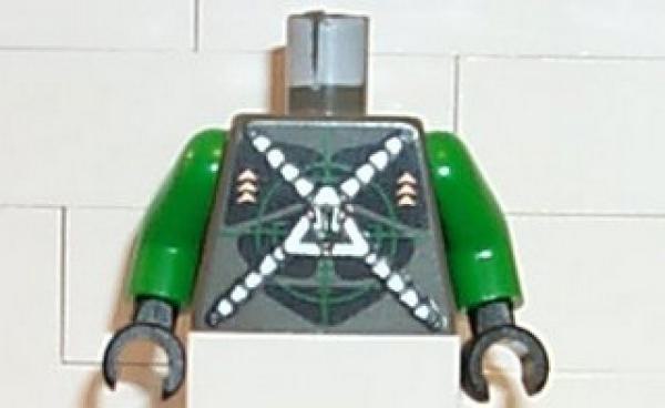 Lego Minifigur Torso montiert (973pb0037c01)