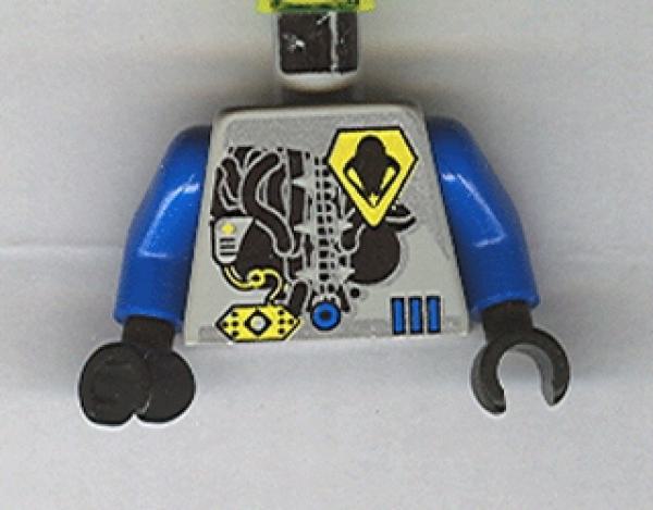 Lego Minifigur Torso montiert (973pb0077c01)