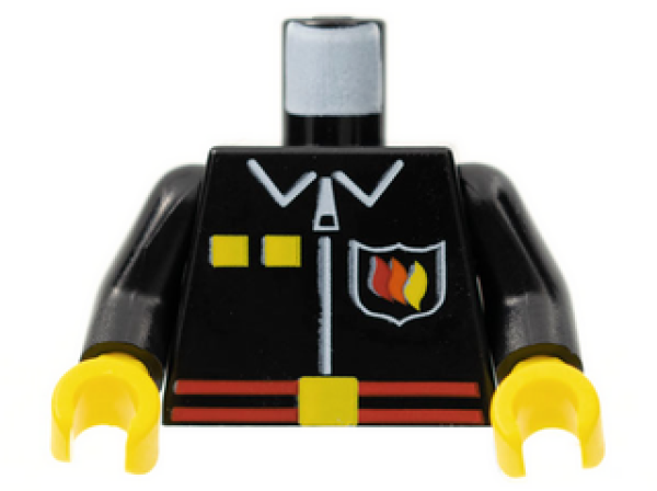 Lego Minifigur Torso montiert (973pb0099c01)