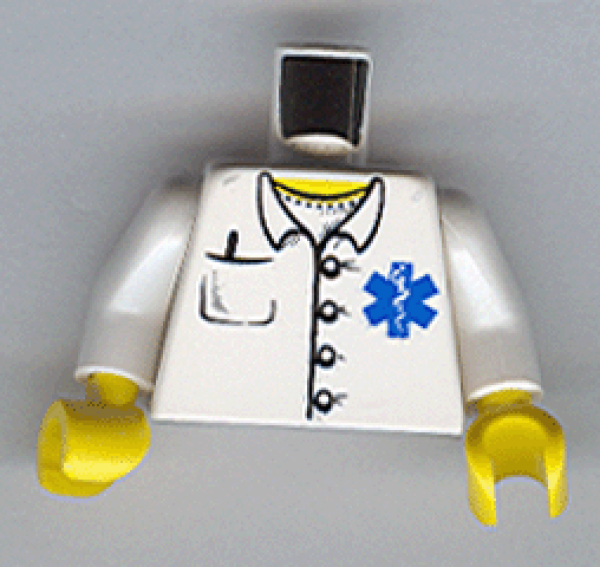 Lego Minifigure Torso mounted (973pb0409c01)