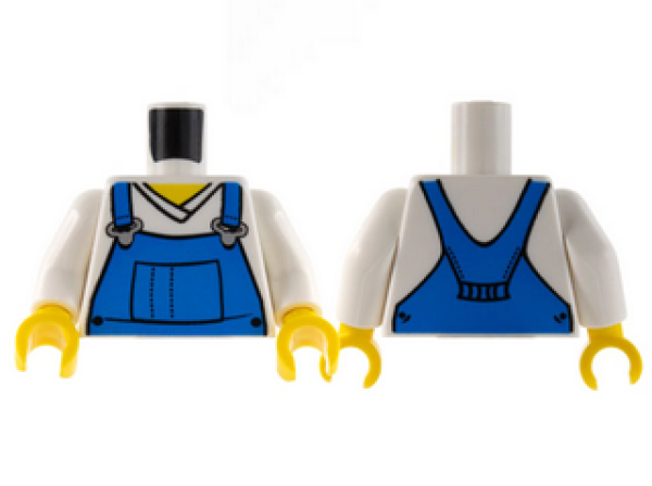 Lego Minifigure Torso mounted (973pb0649c01)