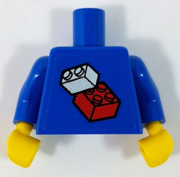 Lego Minifigur Torso montiert (973pb0772c01) Nummer 14