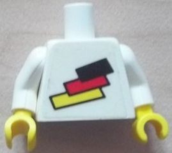 Lego Minifigur Torso montiert (973pb0774c01) Nummer 10