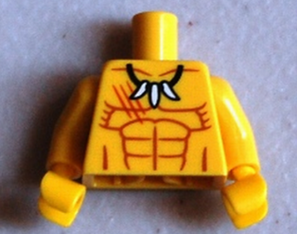 Lego Minifigur Torso montiert (973pb1091c01)