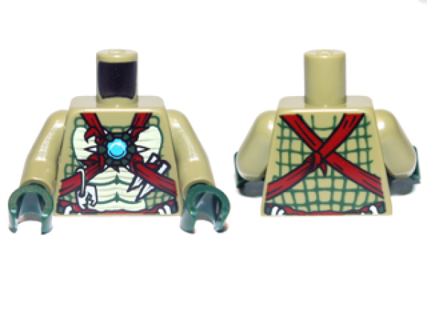 Lego Minifigure Torso mounted (973pb1361c01)
