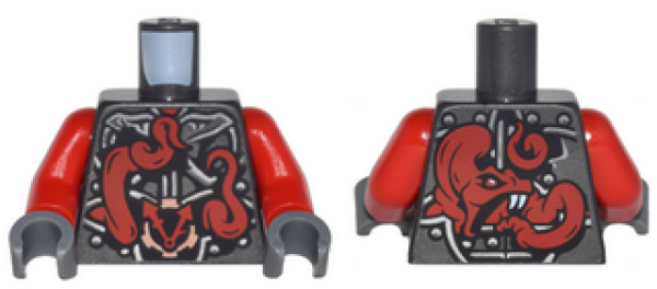 Lego Minifigure Torso assembled (973pb2610c01)